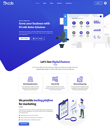 Digital Marketing Template